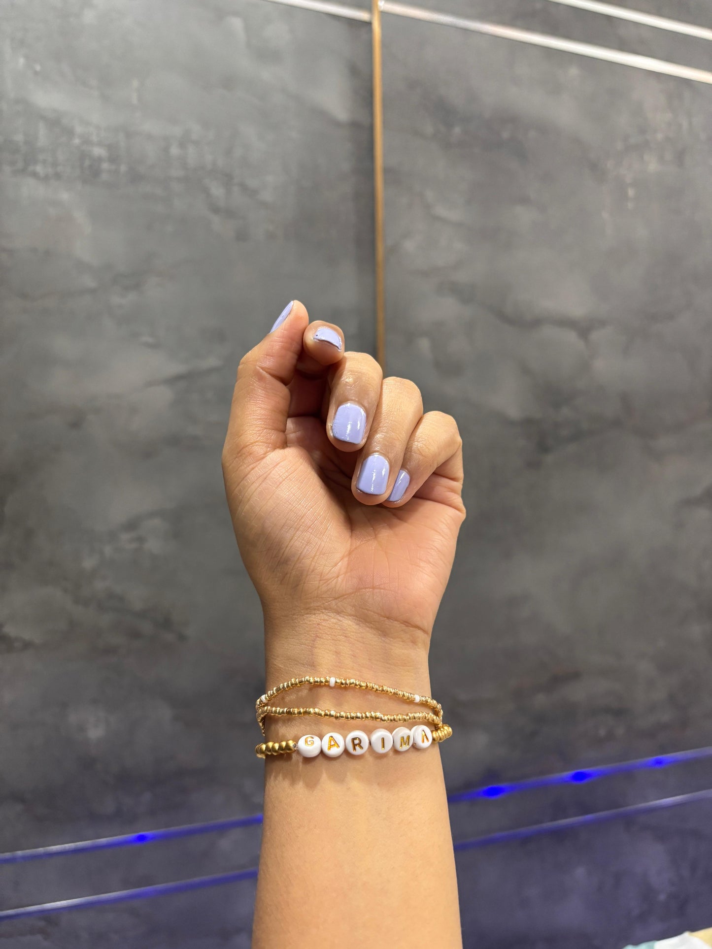 Customized Name Bracelet for Women & Girls | Personalized Handmade Jewellery – RidhaPearls
