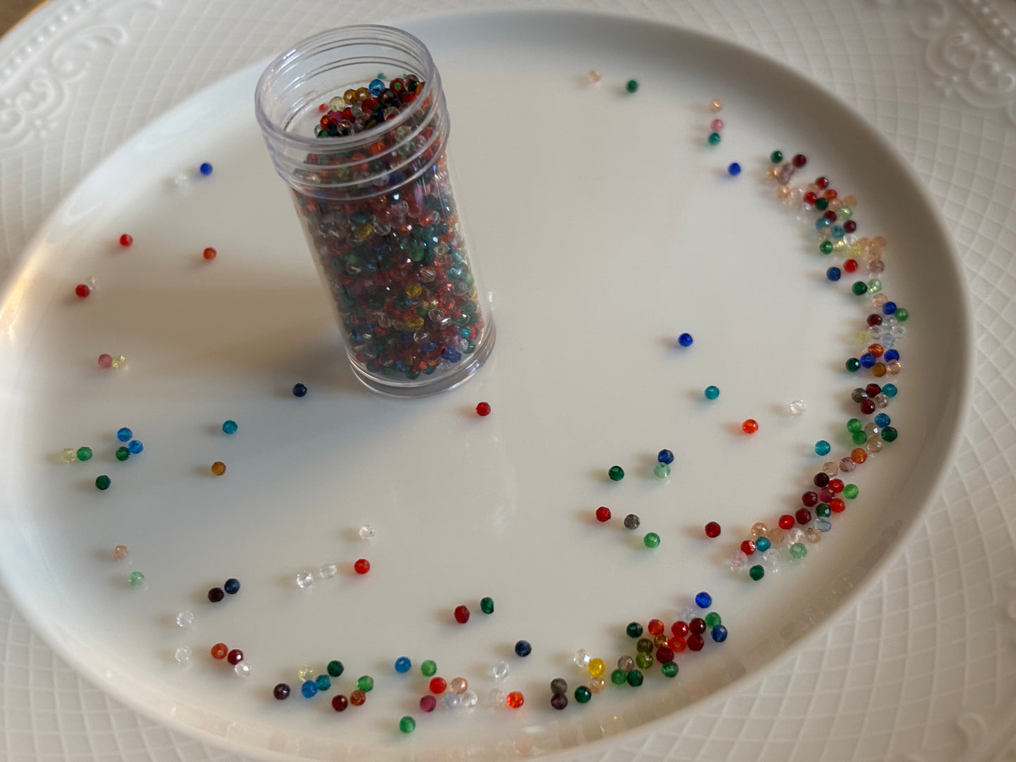Multi color beads
