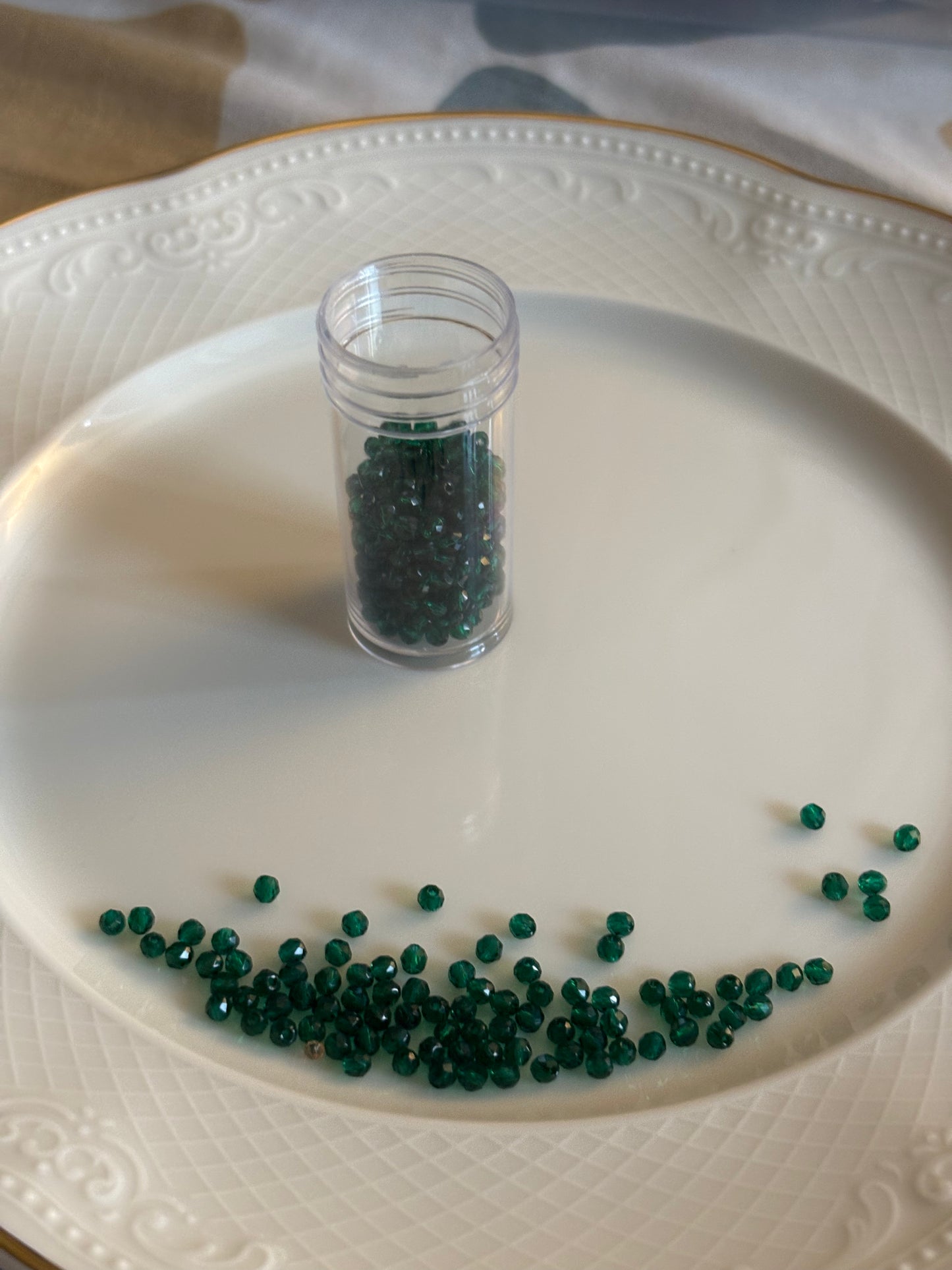 Green beads