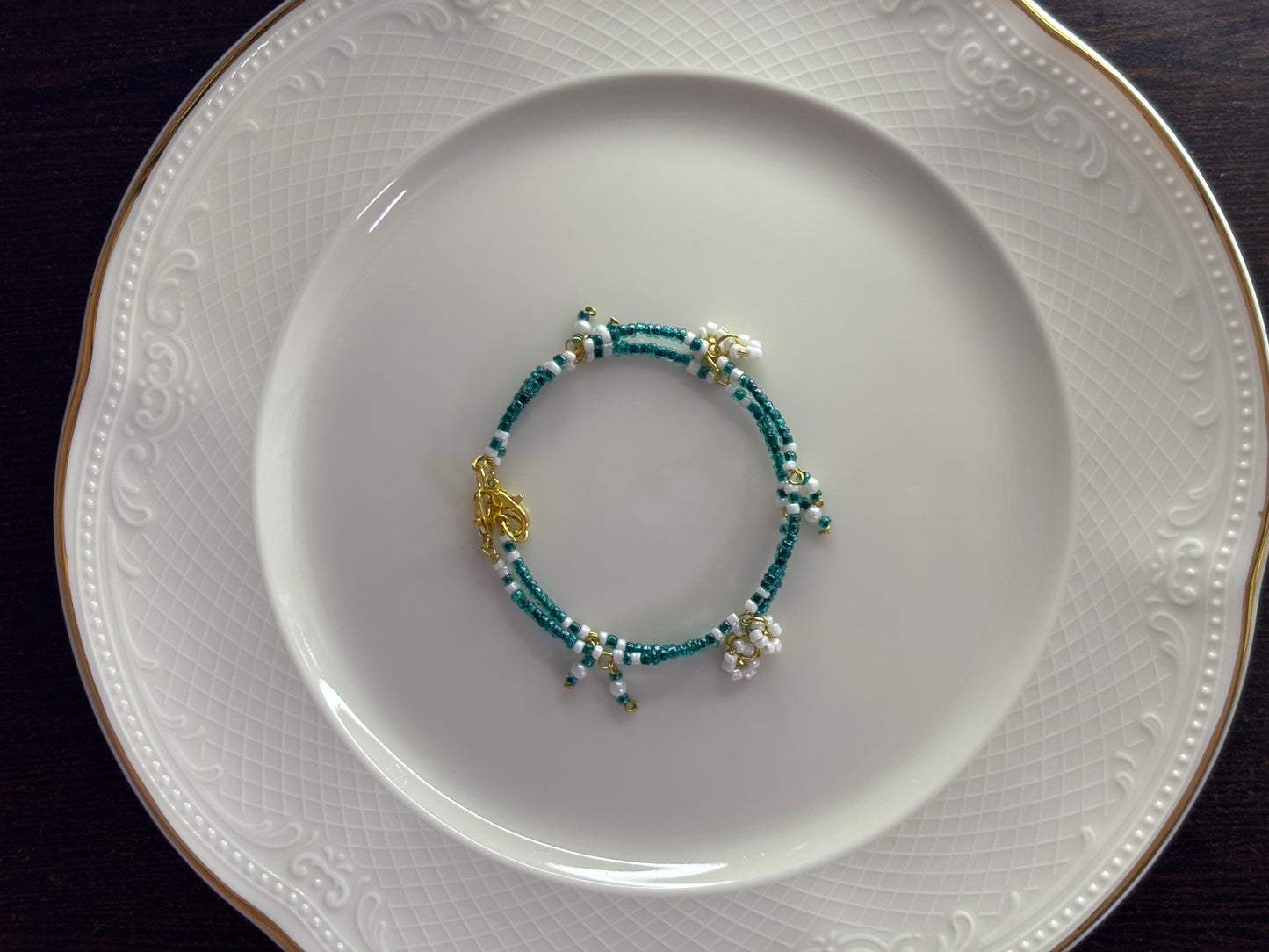 Blue cute bracelet