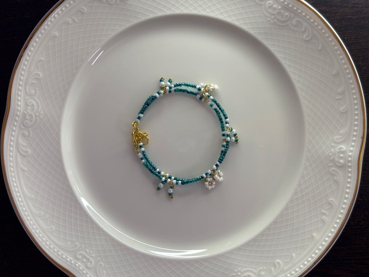 Blue cute bracelet