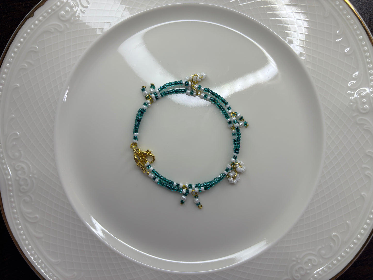 Blue cute bracelet